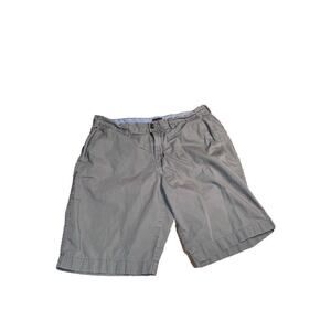 J. CREW Mens Shorts 33 Gray Chino